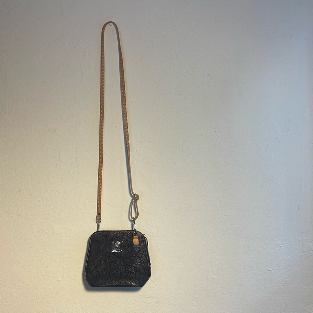 I MediciCrossbody leather bag Navy Blue